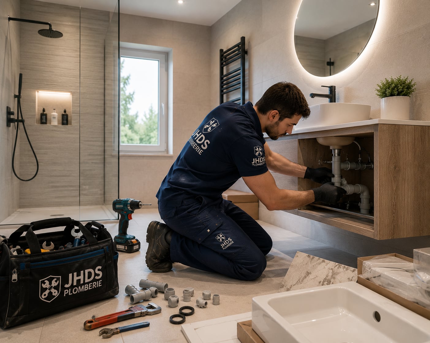 Rénovation de Salle de Bain - JHDS Plomberie